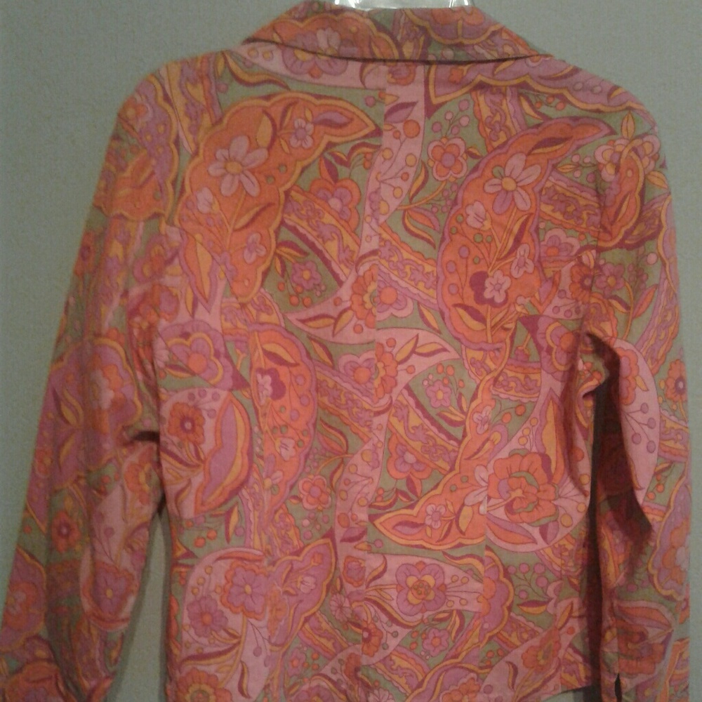 Orange Multi Colored Jacket - Picture 2 of 5